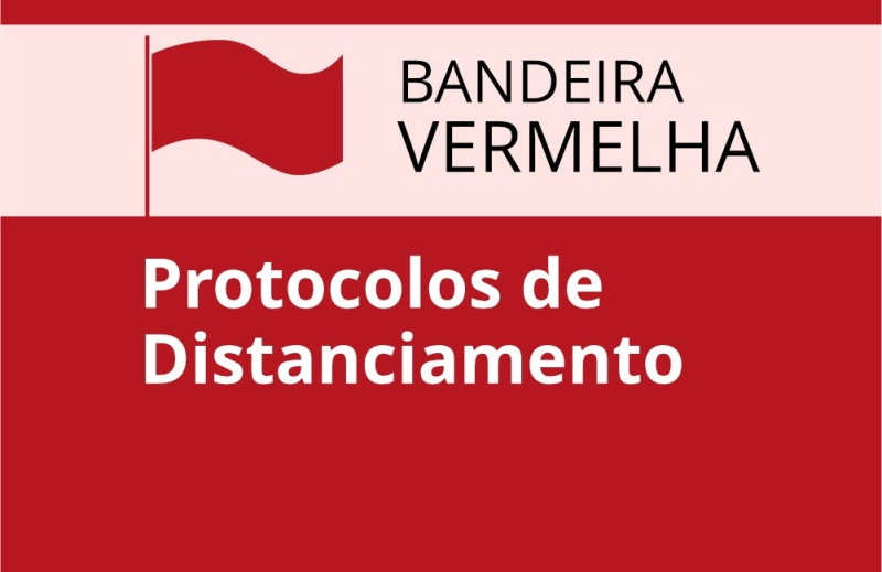 BANDEIRA VERMELHA PARA COVID-19 EM NOSSA REGIÃO